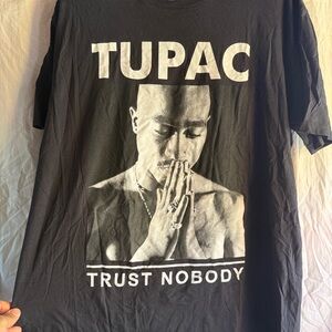 Black Tupac Graphic Tee